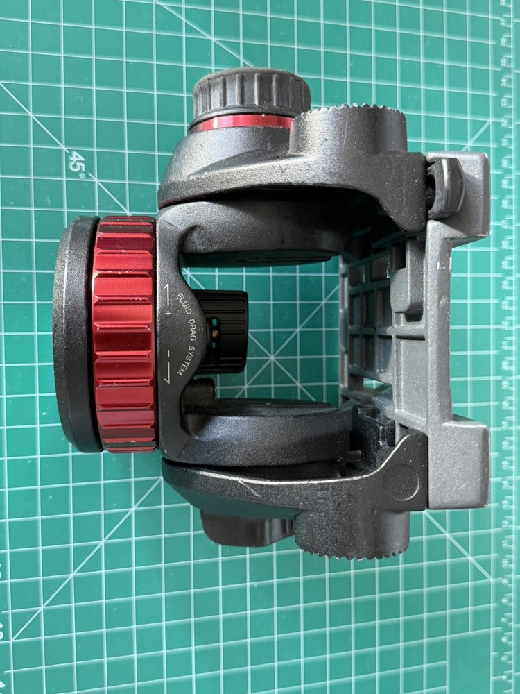 Manfrotto 502H Pro Fluid Video Head with Flat Base, NO SLED