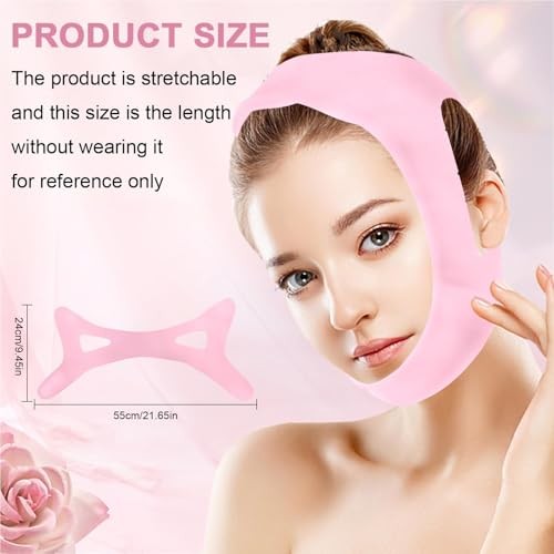 Anti Snoring Chin Strap for CPAP Users, Reusable Face Strap for Sleeping