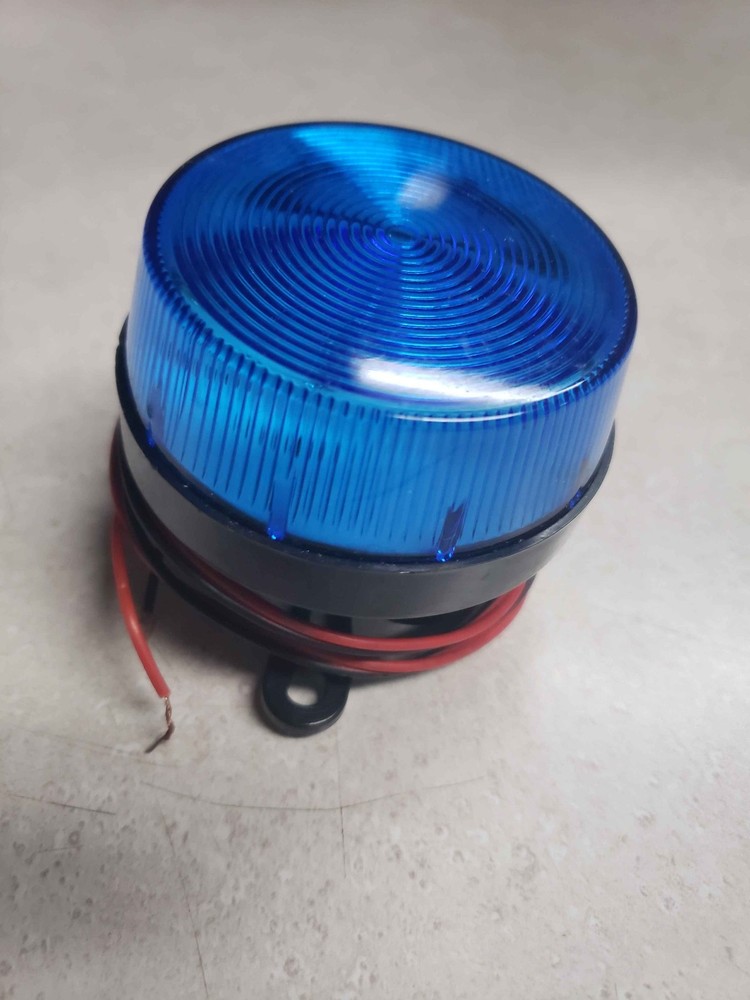 12V Blue Strobe Lights