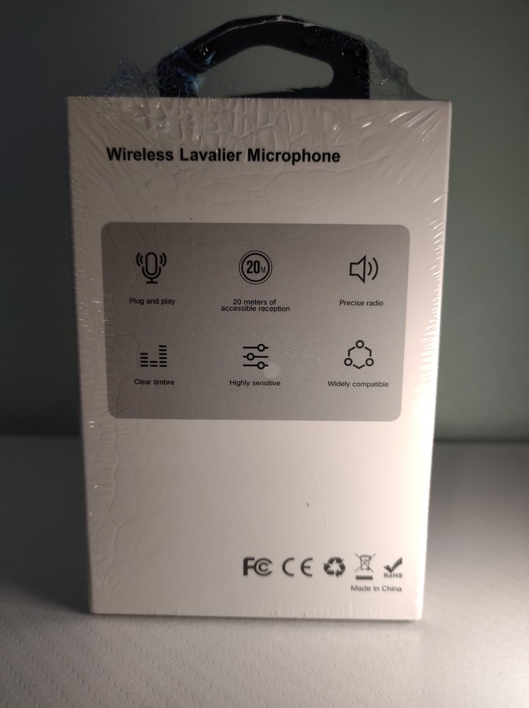 Wireless Lavalier Dual Microphone USB-C for iPhone Android 7-Hr Blog Interview