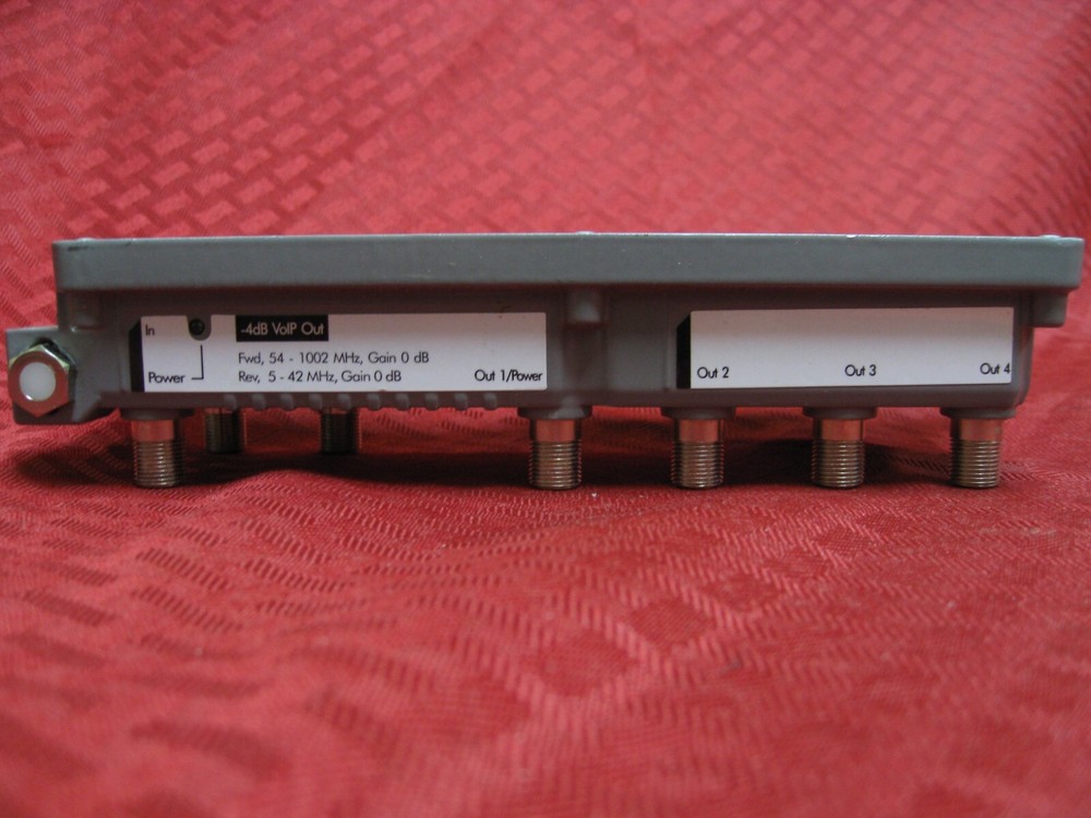 Commscope Model CSAPDU5VP Passive Volp Amplifier Unity Forward Reserve 5 Ports
