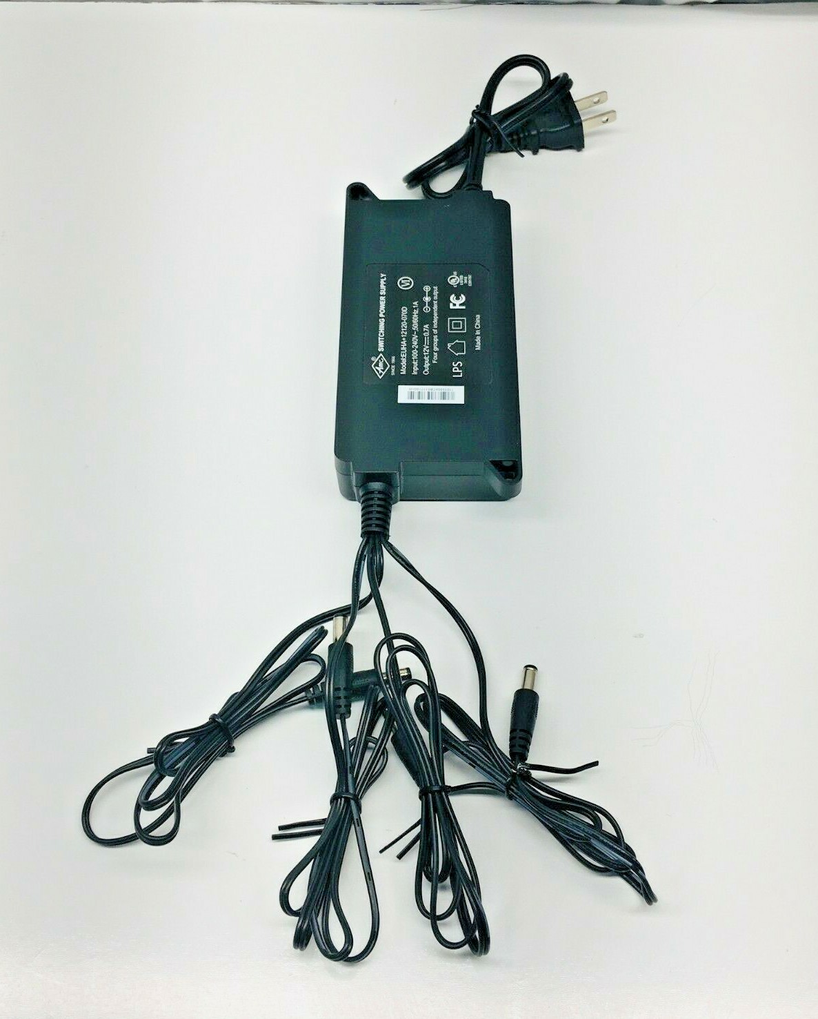 DC Switching Power Supply for Security Cameras EUHA+12120-070D 12V 0.7A