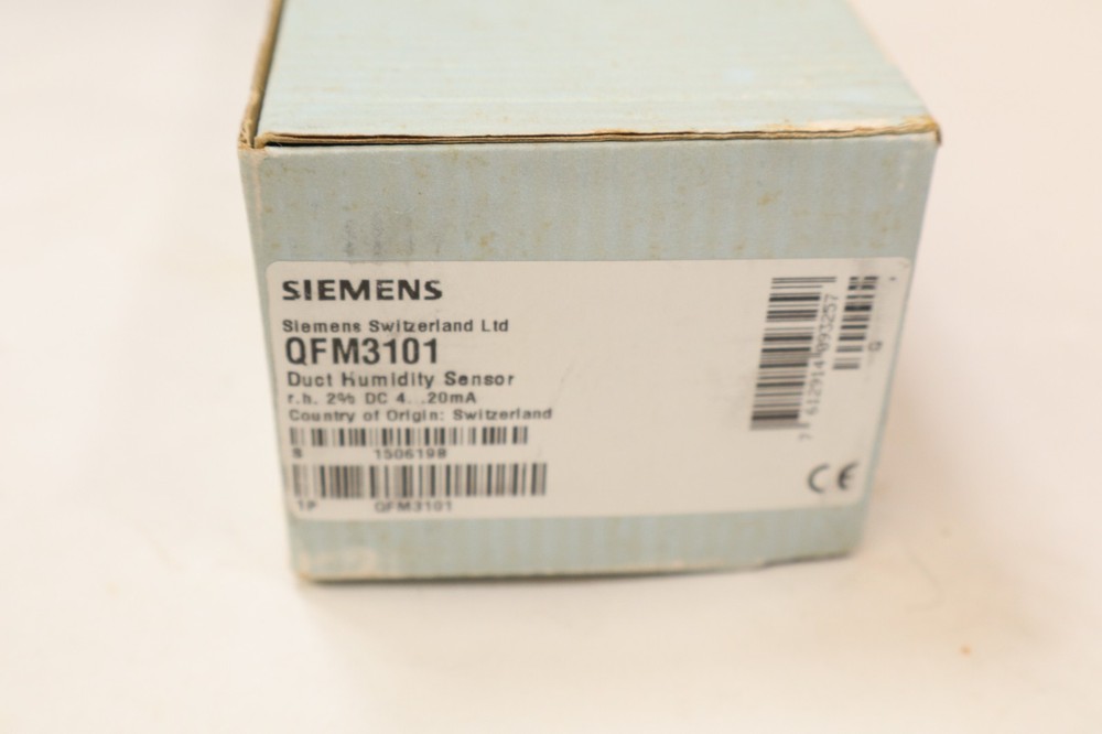 Siemens QFM3101 Duct Humidity Sensor