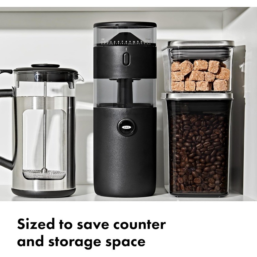 OXO Brew Compact Conical Burr Coffee Grinder
