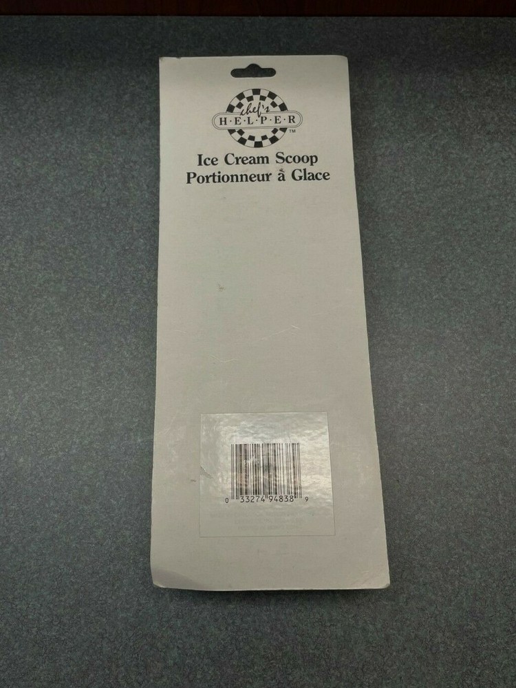 Chef's Helper Plastic 8" Ice Cream Scoop SEALED