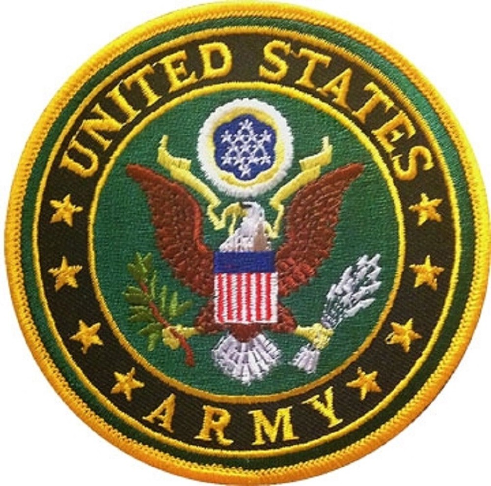 U.S. Army Patch / Army Insignia 4" Embroidered Patch