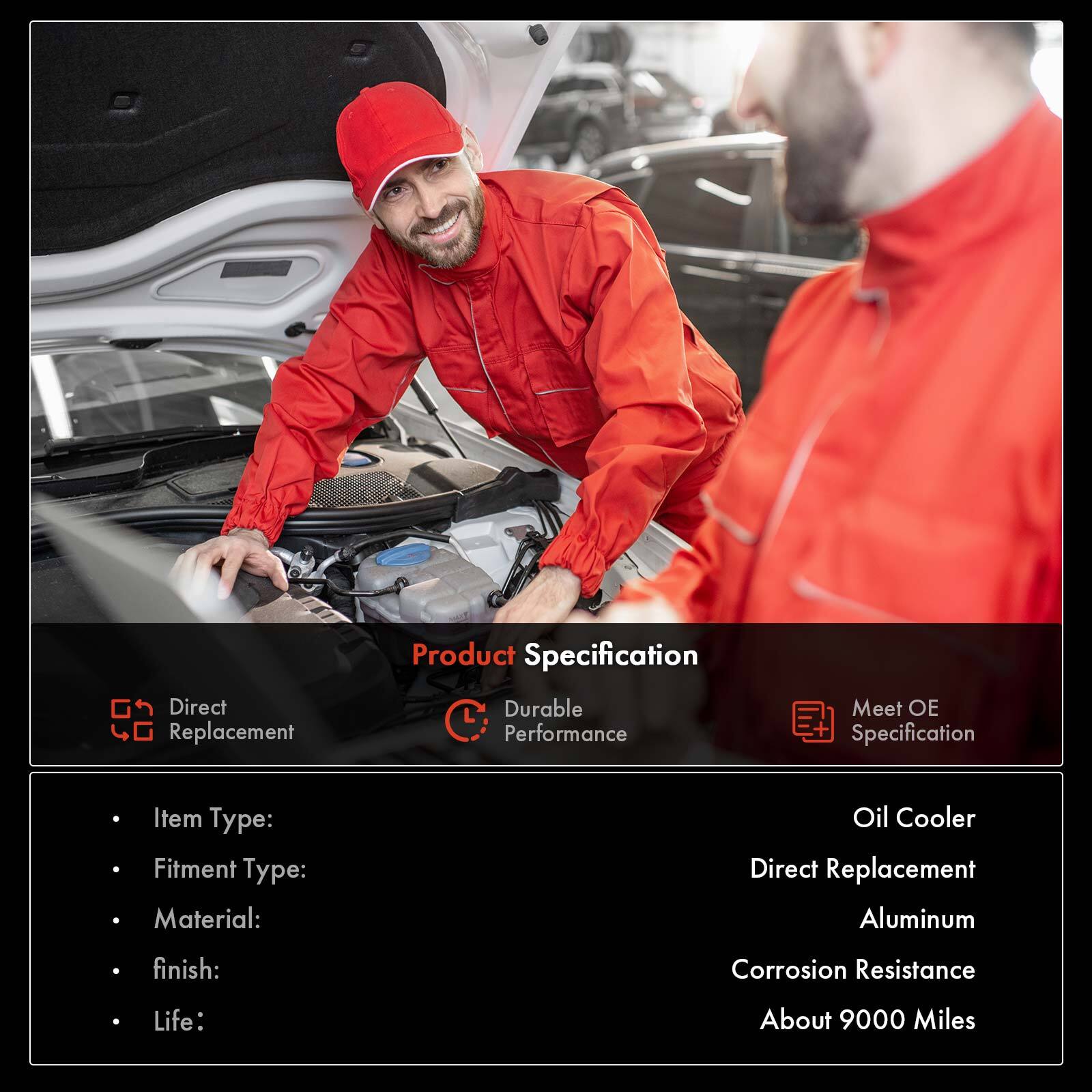 1x Automatic Transmission Oil Cooler for Dodge Durango 2015 2016-2020 CH4050149