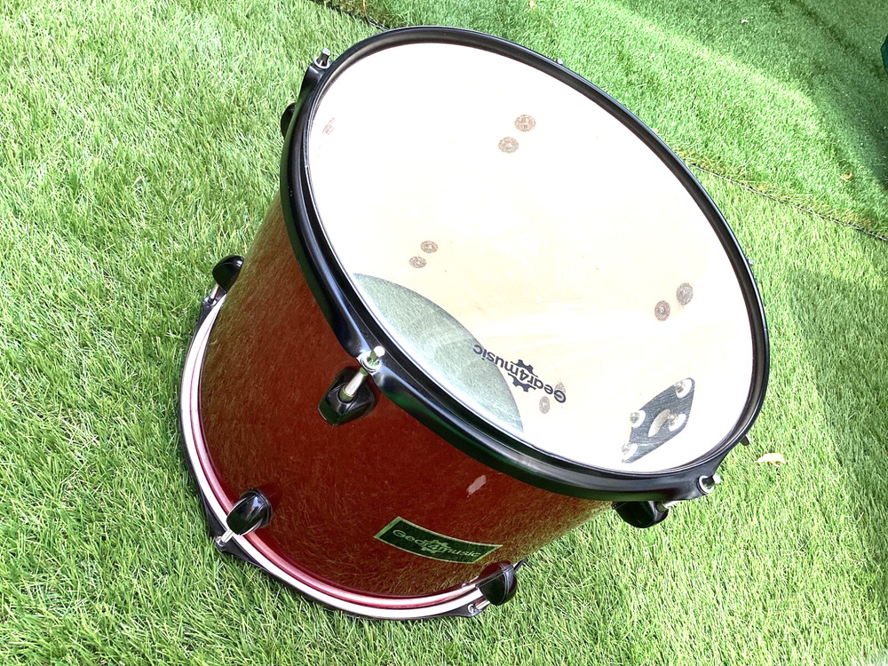 13”x 11” Rack Tom Drum | New/Red wine