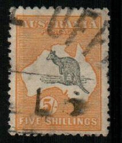Australia Scott 54 Used (Catalog Value $125.00)