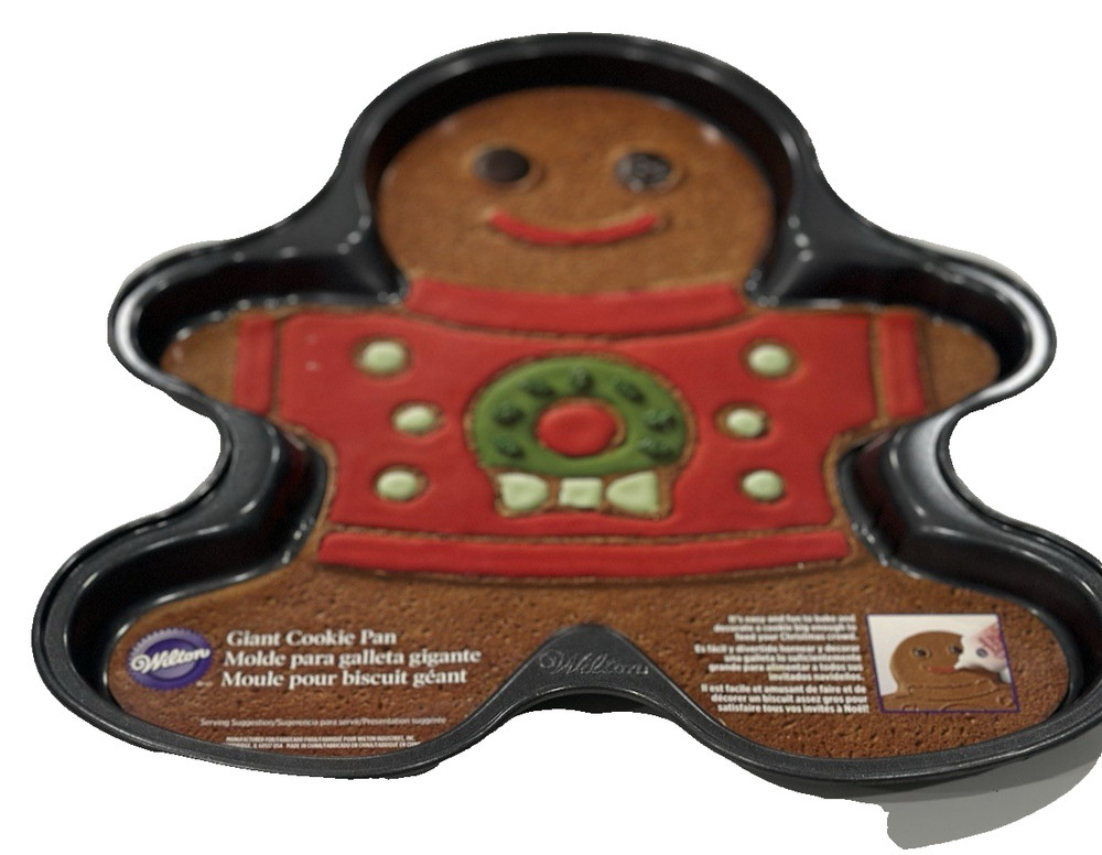 Wilton Giant Cookie Pan Gingerbread Man