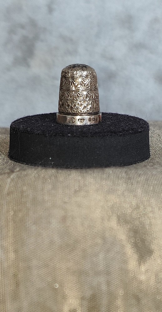 Vintage Sterling Silver Thimble