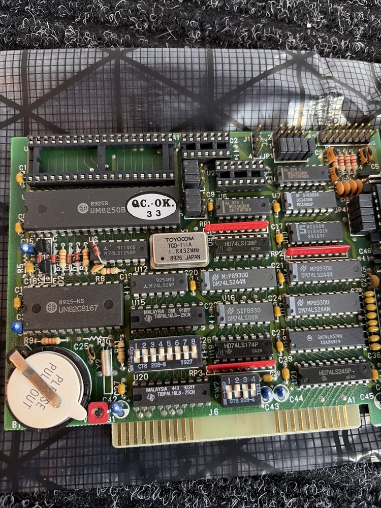 Vintage Logitech Mouse Card 8935