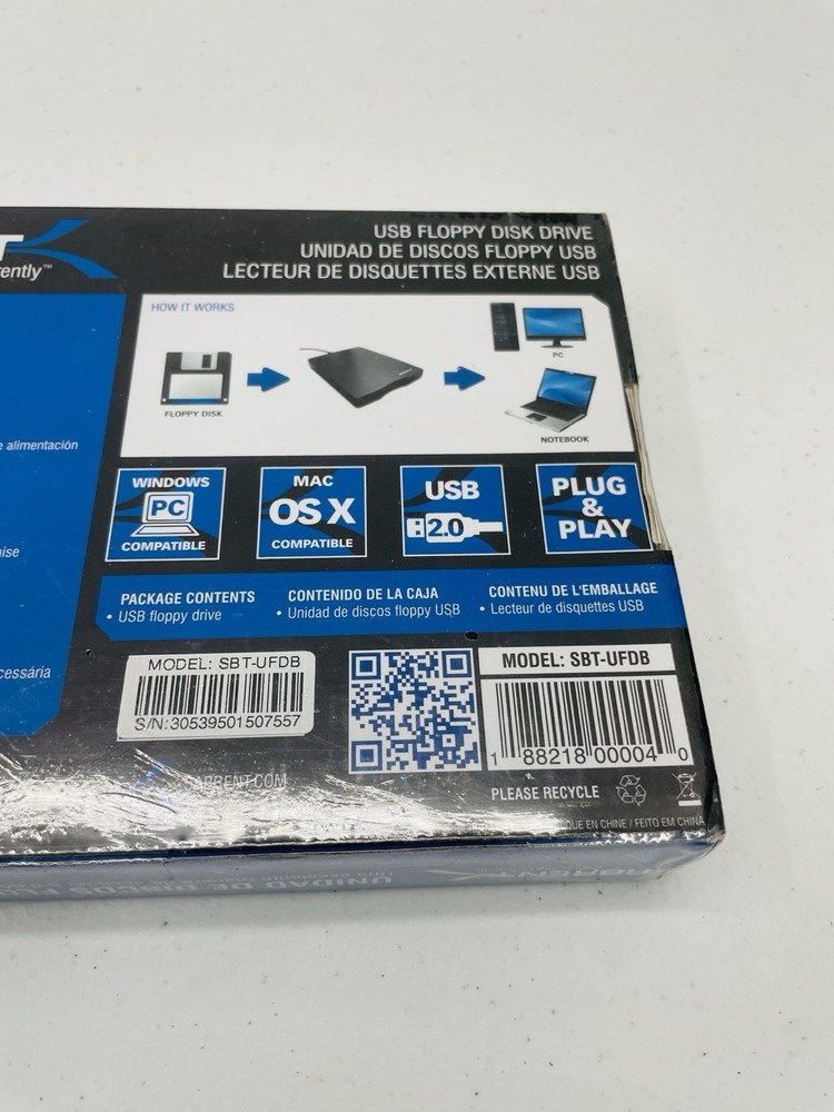 Sabrent USB 2.0 Floppy Disk Drive Model : STB-UFDB