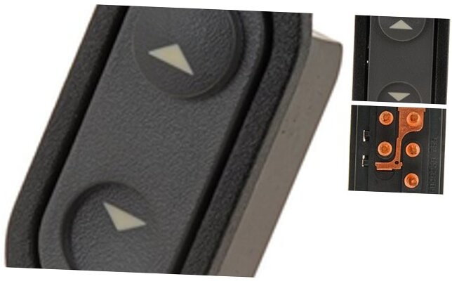 901-014 Power Window Switch - Front and Rear, 1 Button 1 Count (Pack of 1)