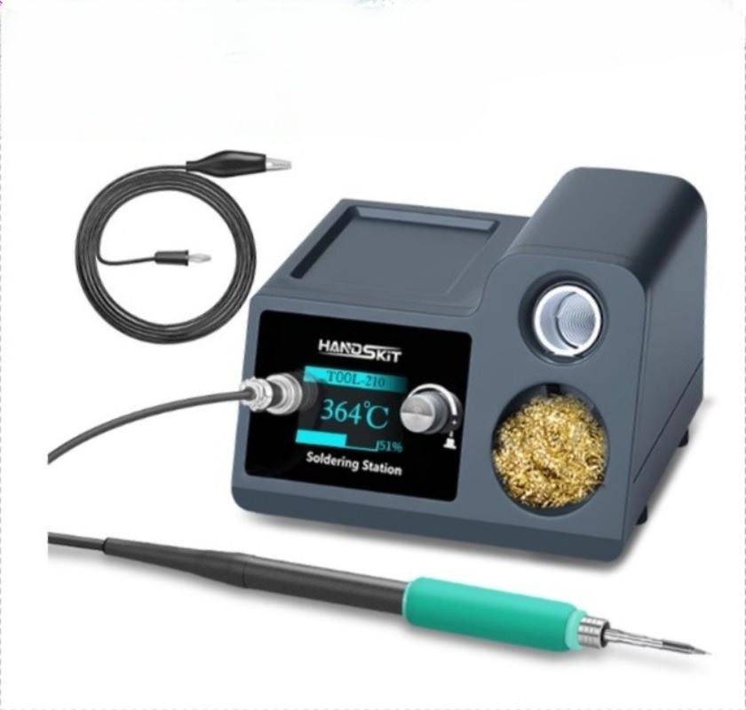 210W High-Power Digital Display Soldering Station with Auto-Sleep Function