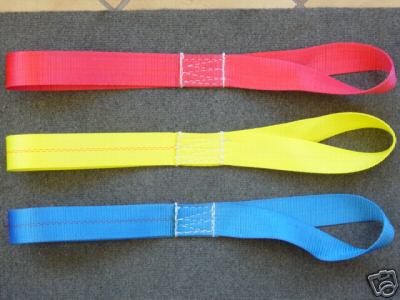 Monster Motorcycle Soft Ties (Pair), 2"x24"
