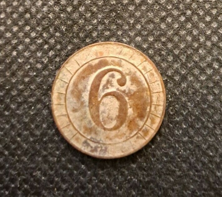 R & W 6 TOKEN! e3356UXX