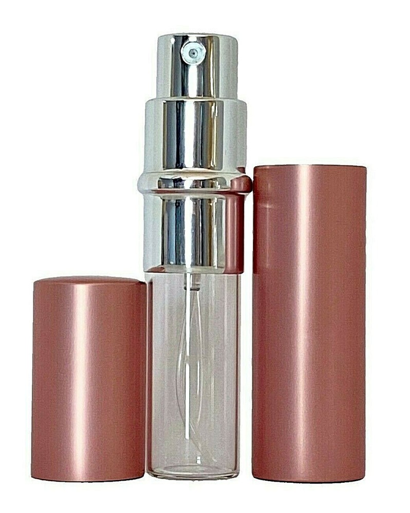 6ml 0.20oz Empty Perfume Glass Spray Bottles Silver Atomizer Pink Casing