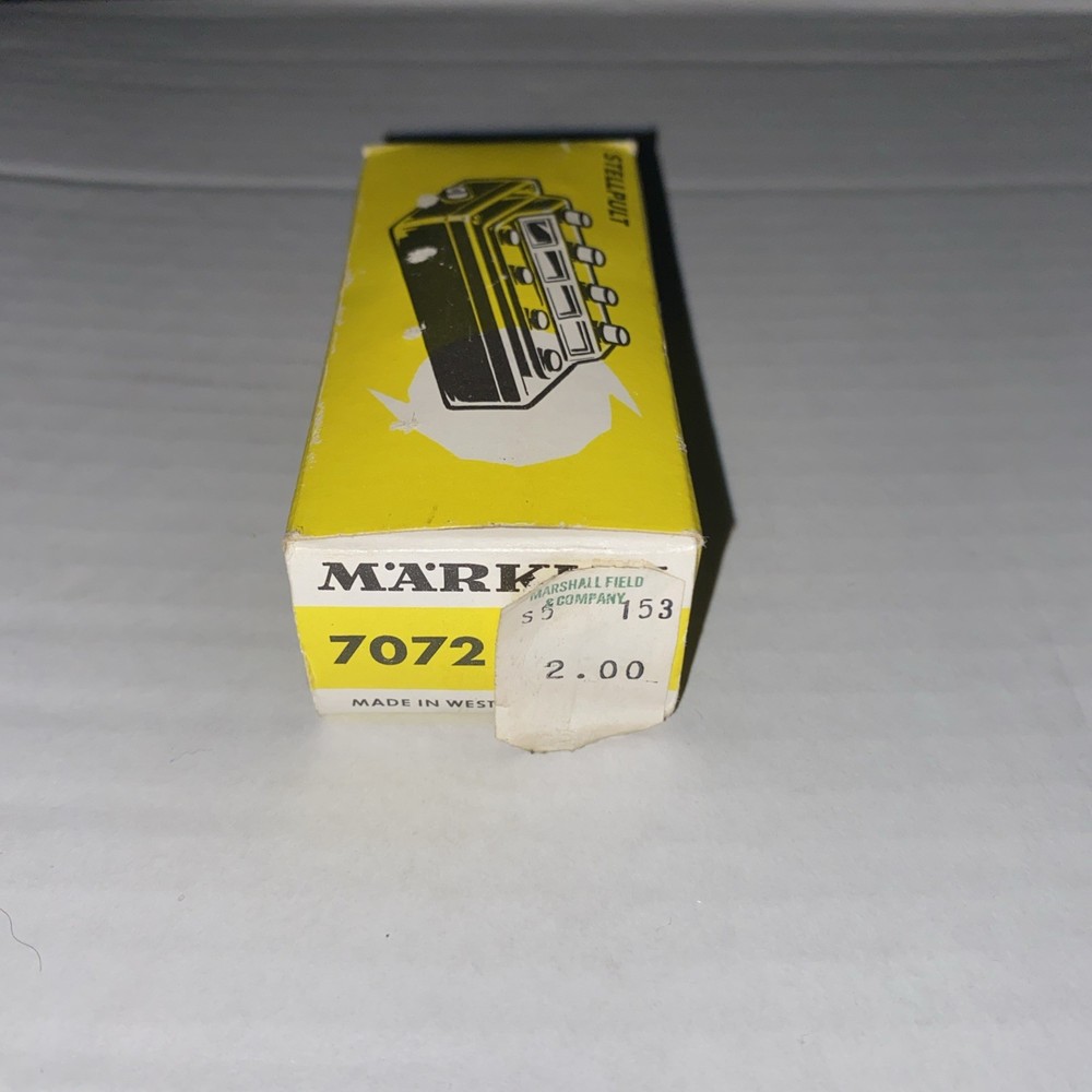 Vintage Marklin 7072 Control Panel, in box with Instructions, 12427