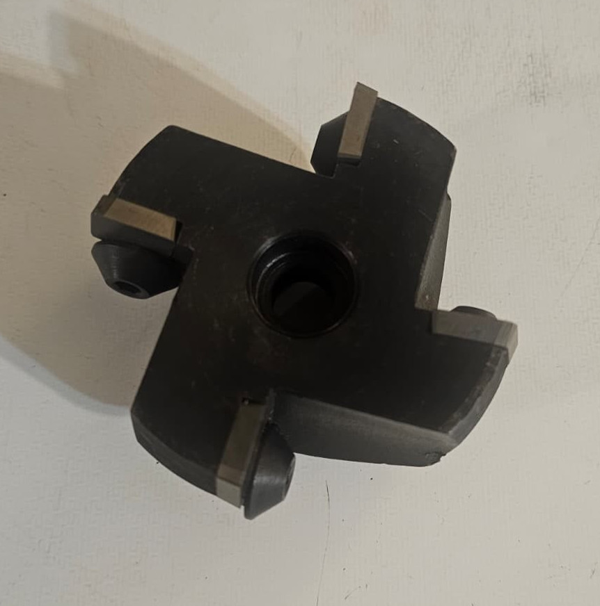 Indexable Face Mill Cutter w/ Carbide Inserts Milling Tool