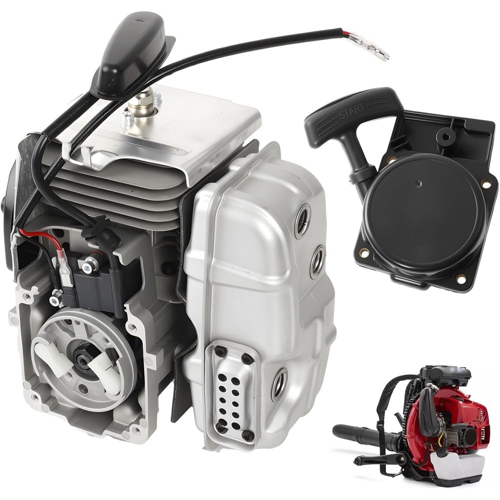 577424401 Engine Shortblock Assembly with Starter For Redmax EBZ8500 EBZ8500RH