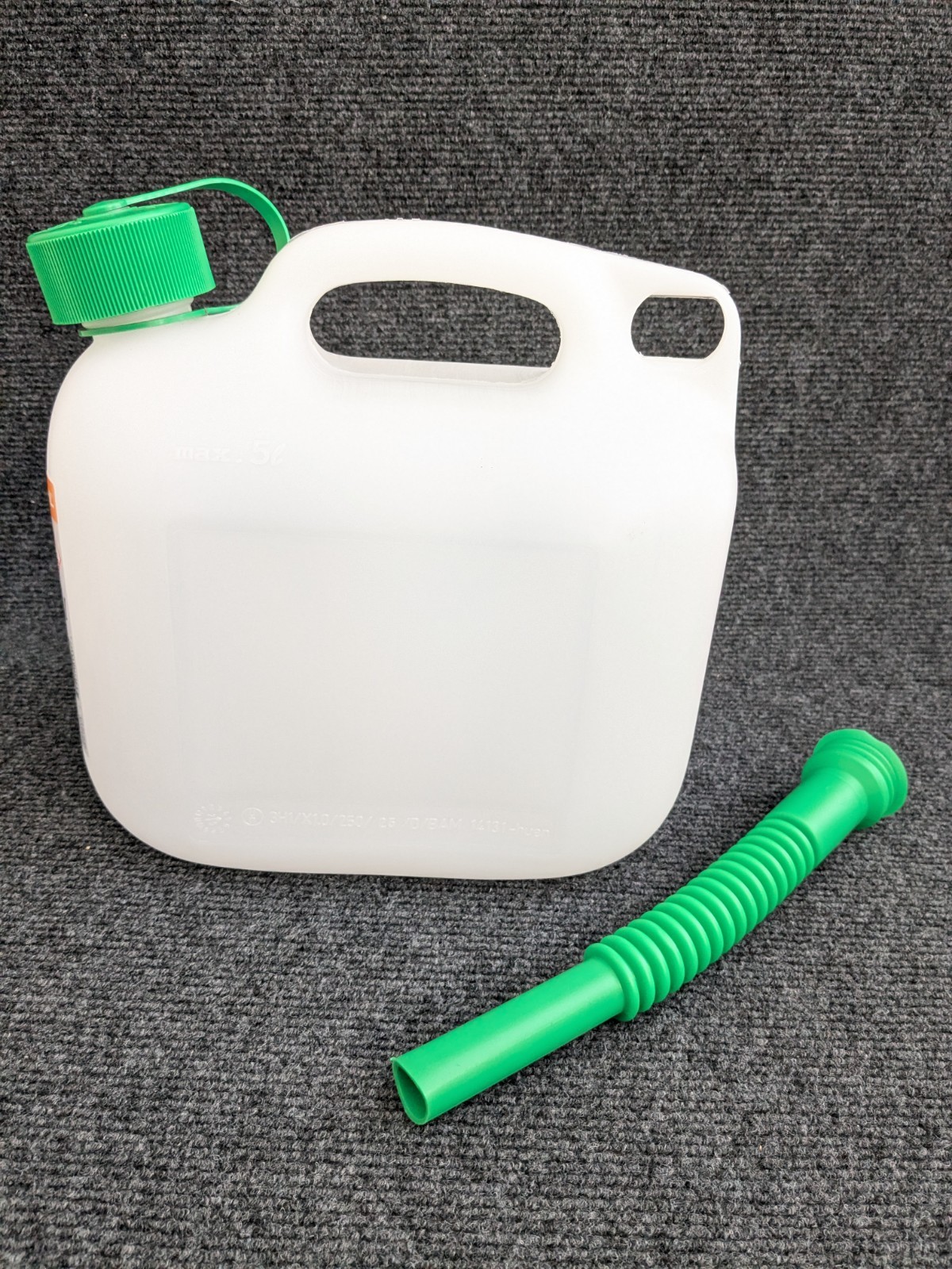 GENUINE OEM ✅ STIHL 5L (1.32 gal) transparent GAS CAN P/N: 0000 881 0232