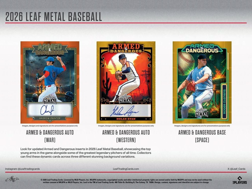 2026 Leaf Metal Baseball Jumbo Box