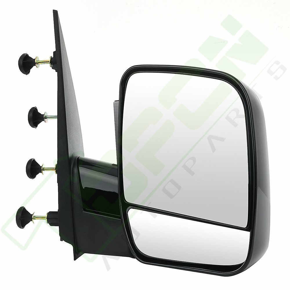 Pair Side View Manual Mirrors For 02-08 Ford E150 E250 E350 E450 E550 Van