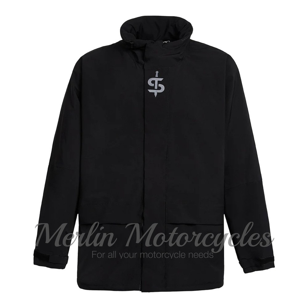 SPADA ACQUA SHIELD WATERPROOF OVER JACKET - BLACK - NEXT DAY