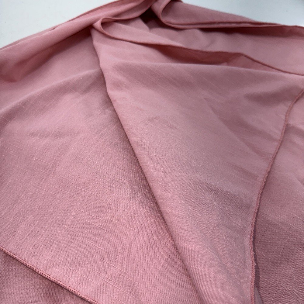 Vintager Pink Tablecloth Solid Rectangular 82"x60"