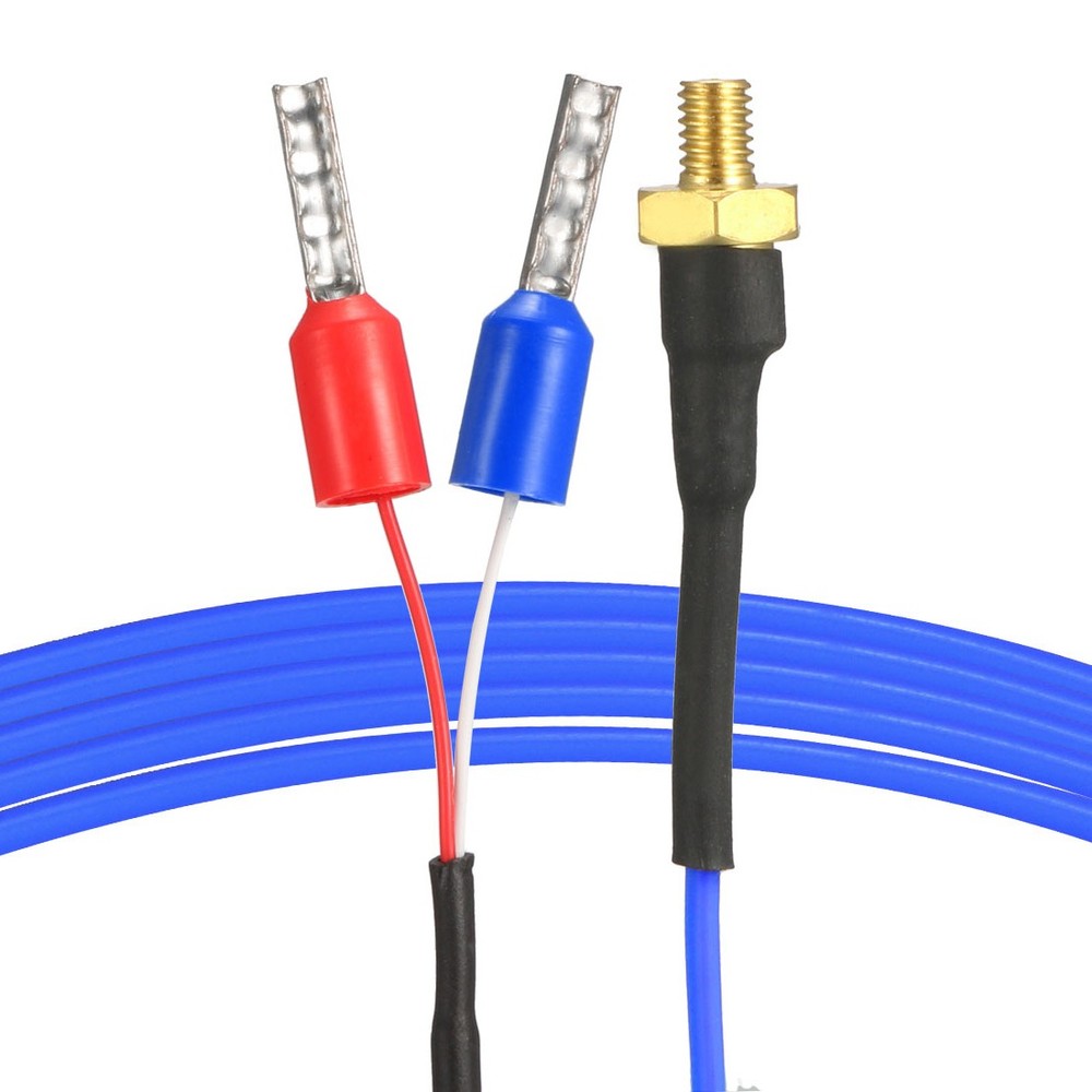 K Type Thermocouple Temperature Sensor Probe 1M Cable M4 Thread