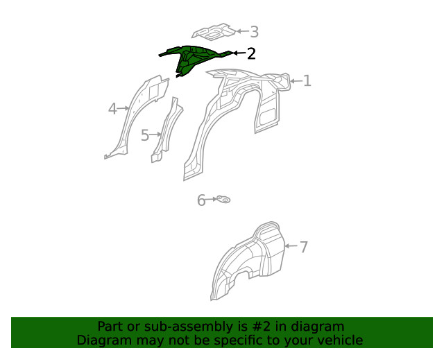Genuine GM Upper Panel 22686668