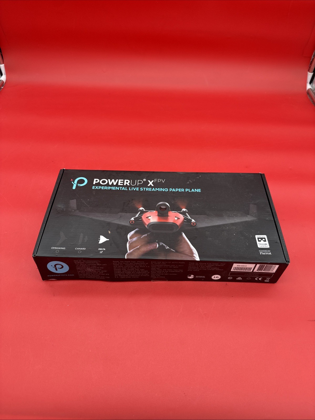 RARE Powerup X FPV Experimental Live Streaming Paper Plane