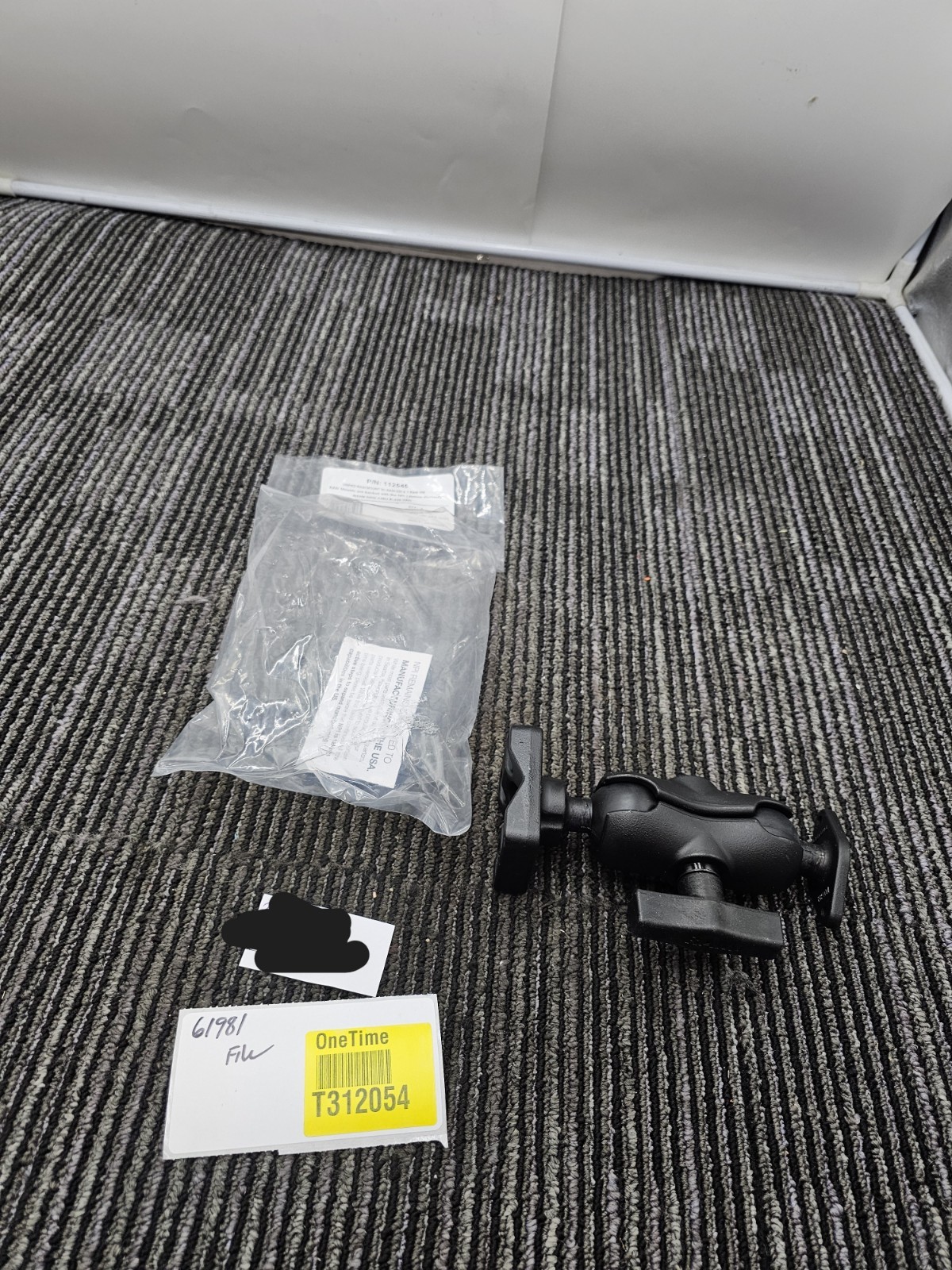 RAM 112545 Mount Display RAM-138U-B-235-TRI1 Black For Trimble GFX-350/750