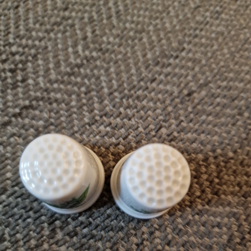 Flower Thimbles suitable for collectors.