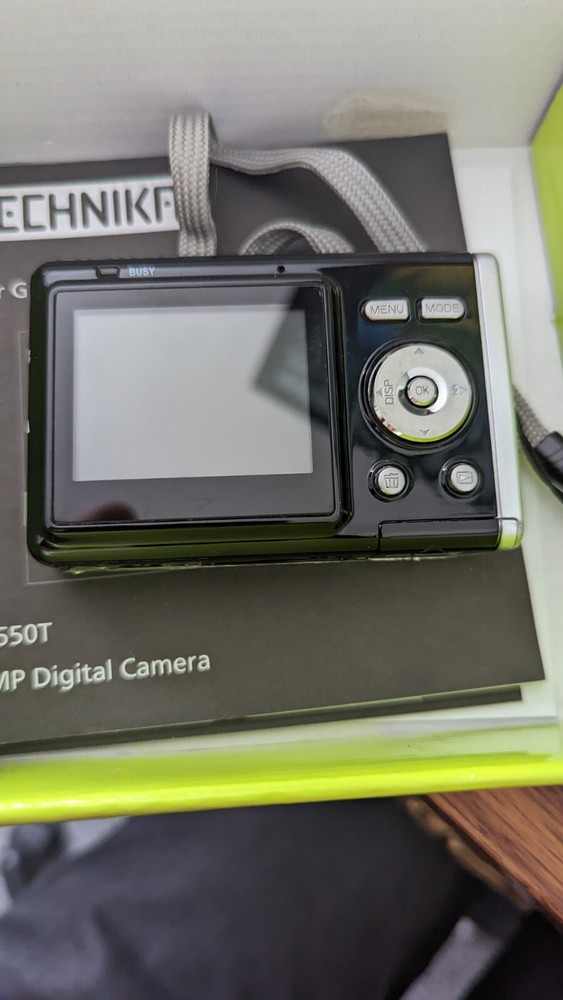 Technika SH-550T 5 Megapixel Digital Camera Black & Silver Untested