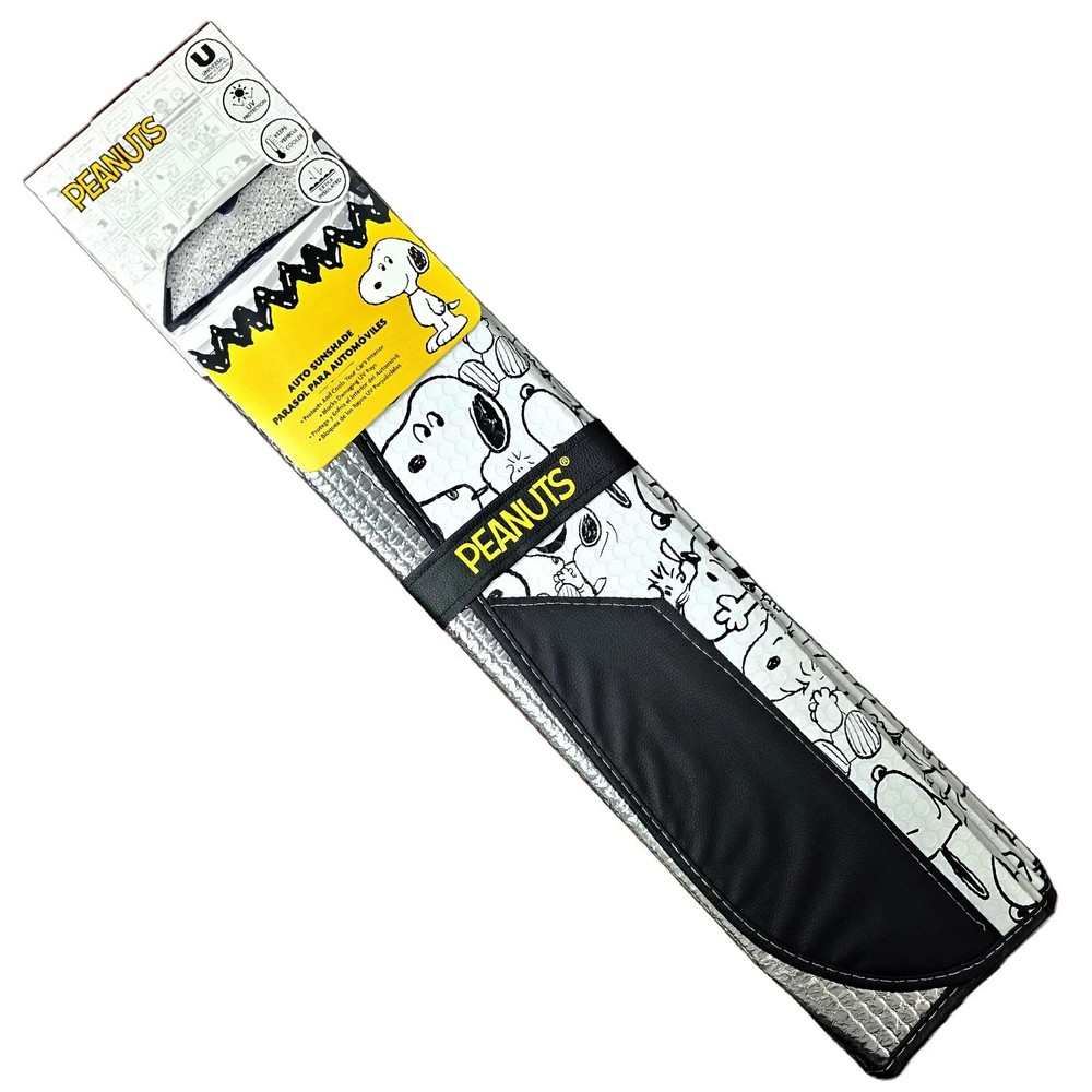 Snoopy Expression Car Turck Sunshade 58" X 27.5"