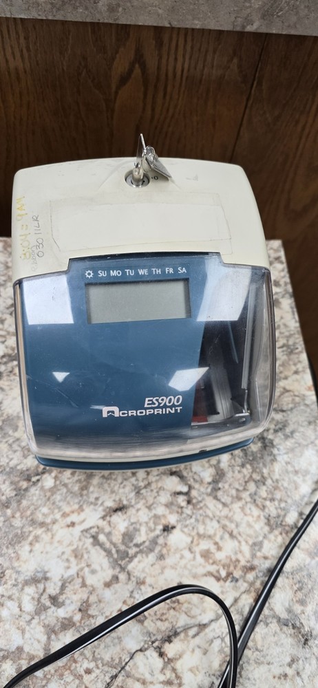Acroprint ES900 Traditional Punch Time Clock