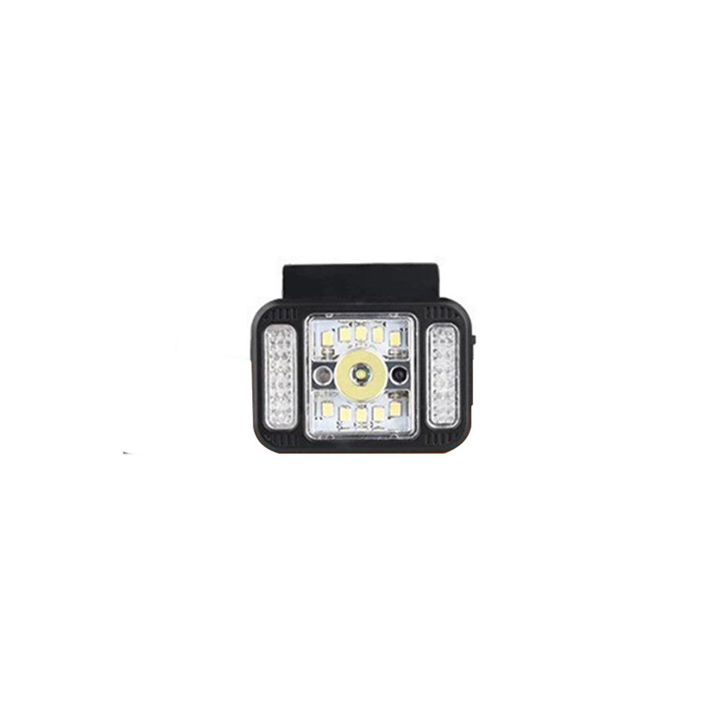 LED Running Lights Flashlight Torch USB Rechargeable Waterproof Sensor Headlight