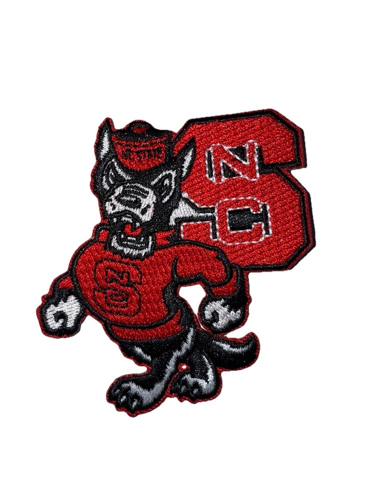 NCS Wolfpack Embroidered Iron On Patch