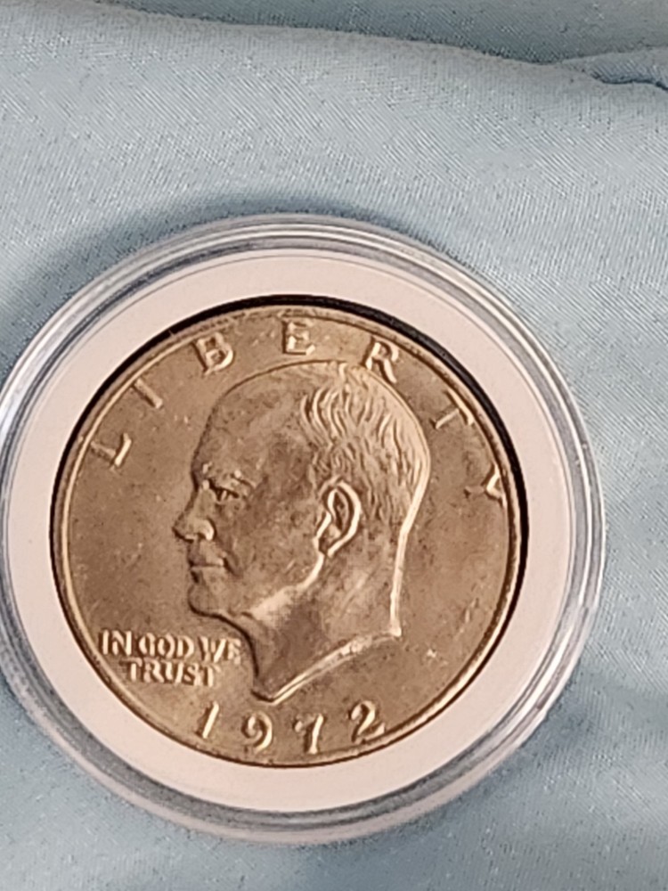 Rare 1972 Eisenhower Dollar, DDO