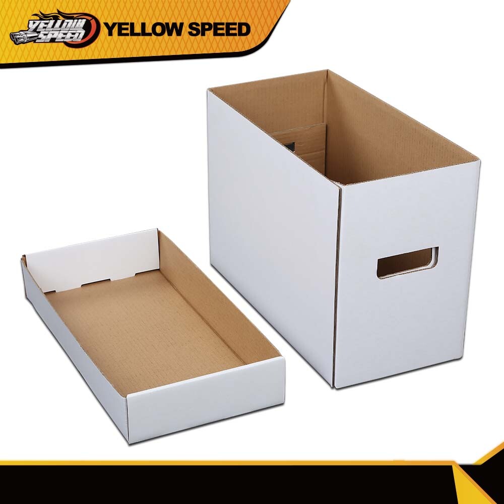 Comic Books Storage Boxes Short Holds 150-175 Stackable Durable Archive 3Pcs