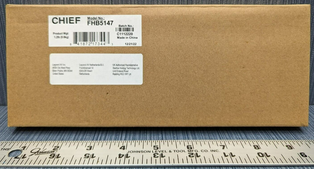 Chief FHB5147 Universal Flat Panel Mount Hardware Kit