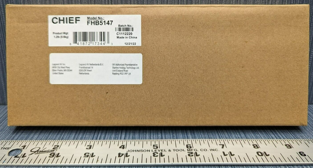Chief FHB5147 Universal Flat Panel Mount Hardware Kit