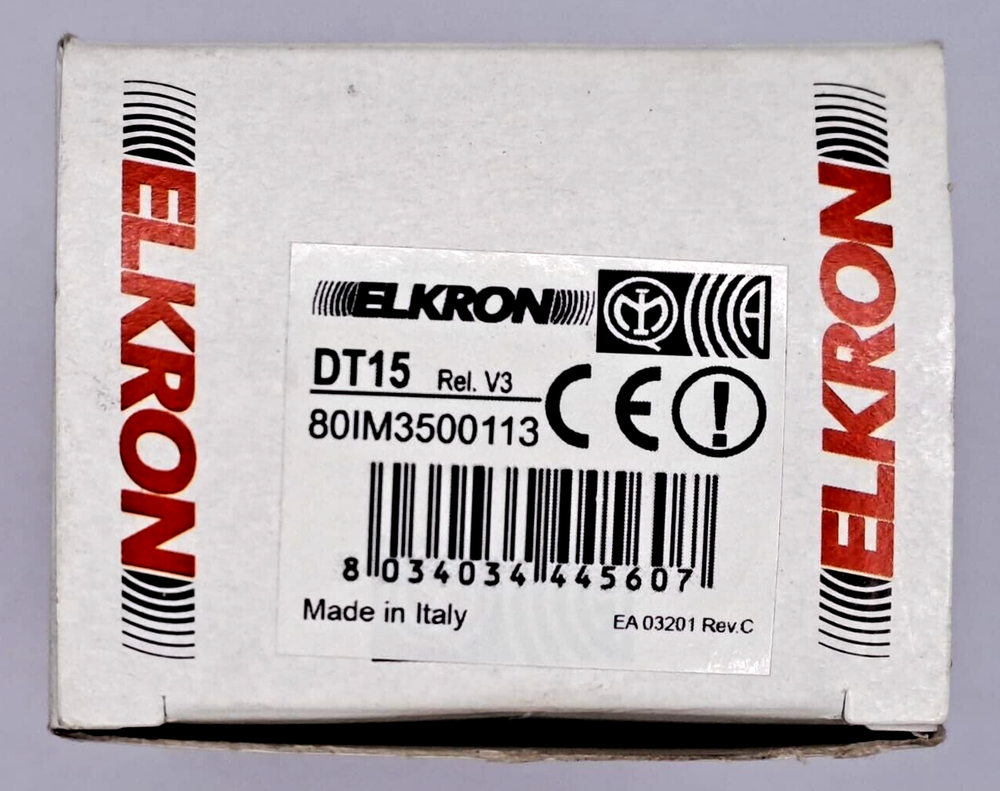 ELKRON DT15 DUAL TECHNOLOGY DETECTOR