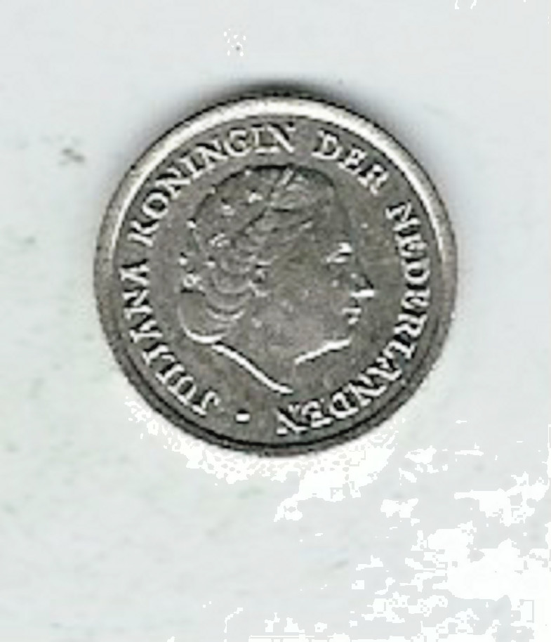 Netherland Coin...10 Cent...1965