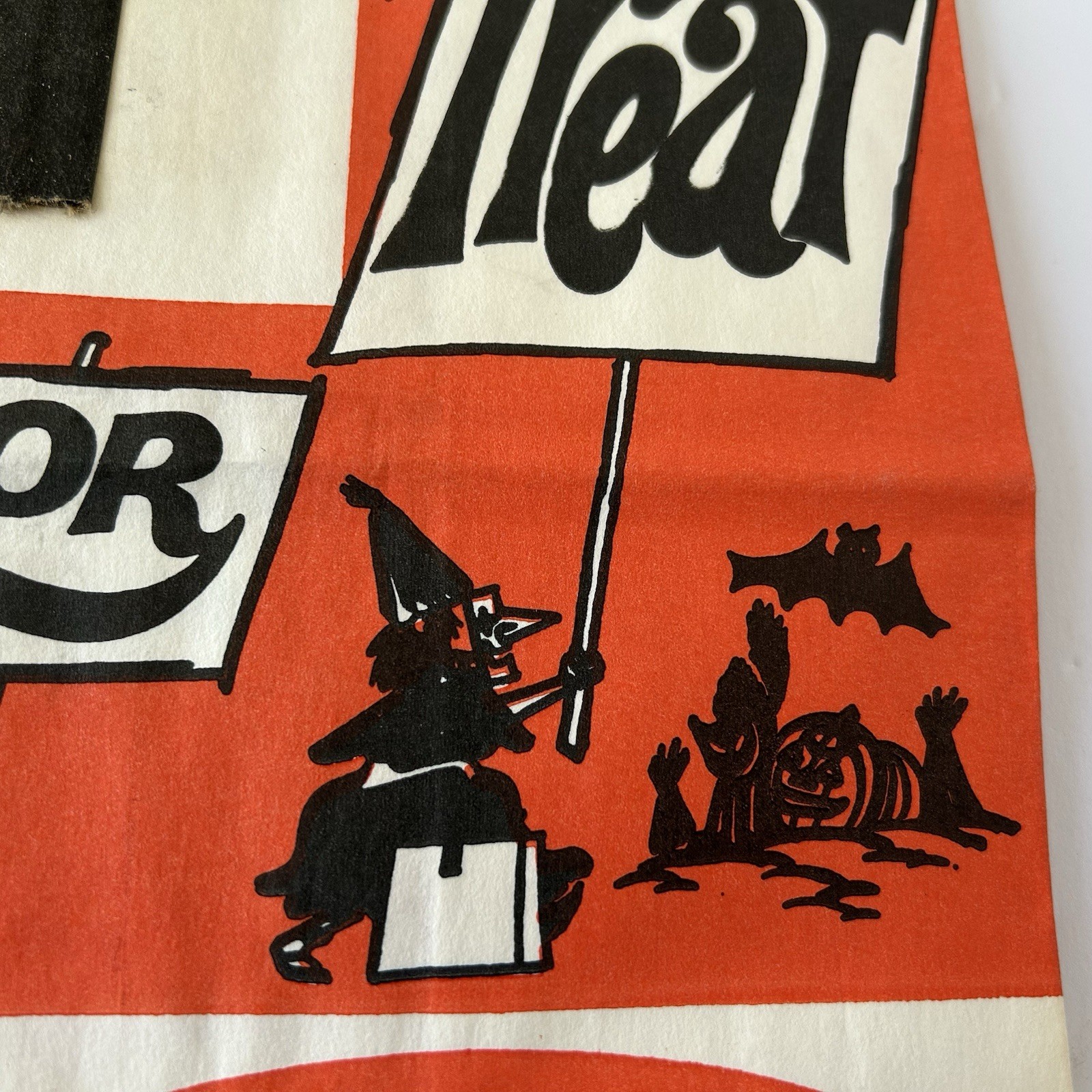 Original Vintage Orange Crush Halloween Trick or Treat Paper Bag Union Camp
