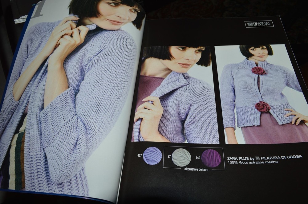 Filatura di Crosa Knitting Pattern Book Fall Winter 2009 #7