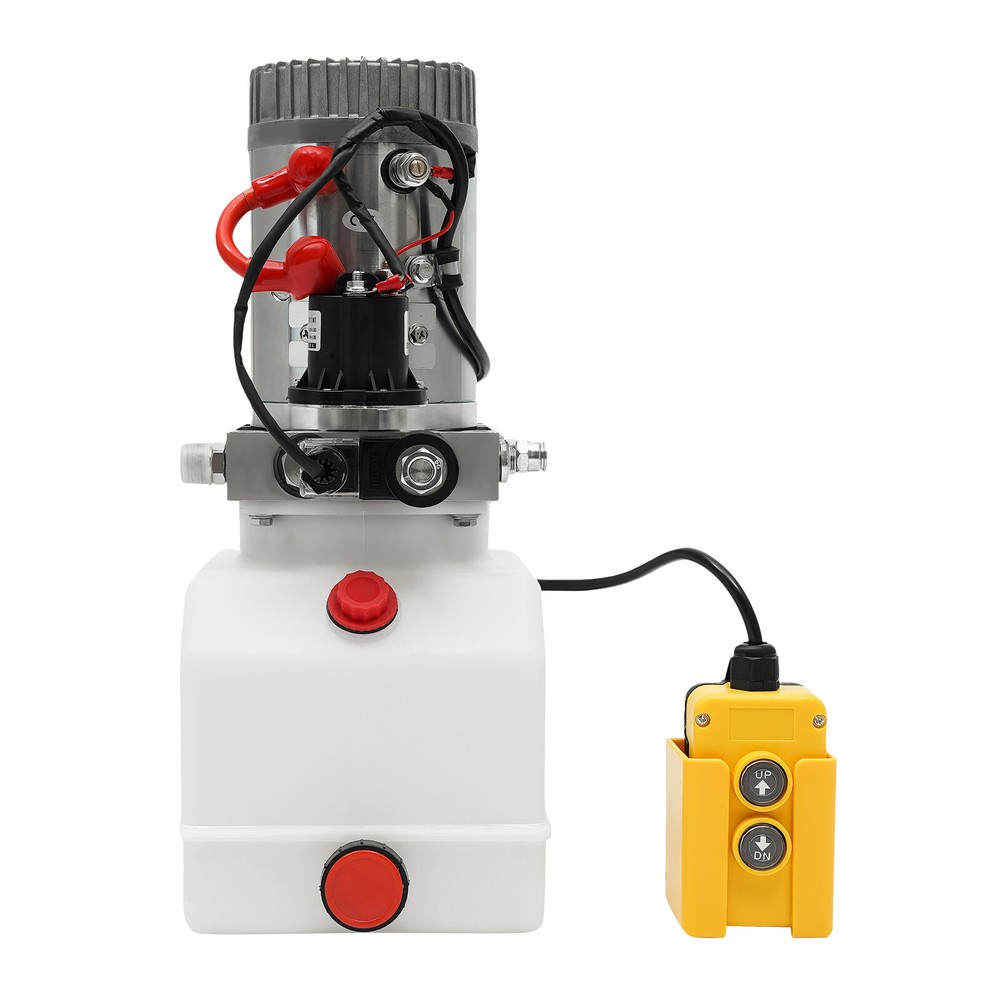 Electric Hydraulic Pump 12V Compact Power Unit with Remote Control