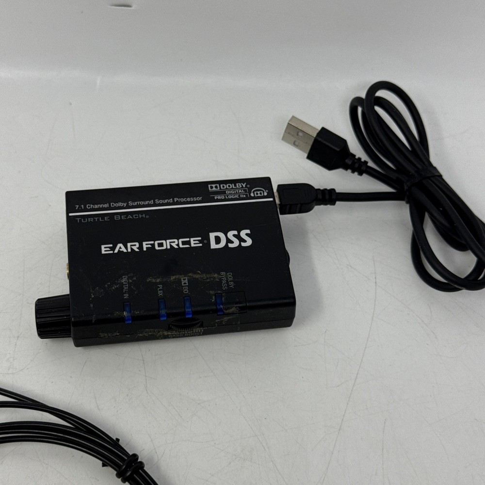 Turtle Beach Ear Force DSS 7.1 Dolby Surround Sound Processor Tested Optical USB